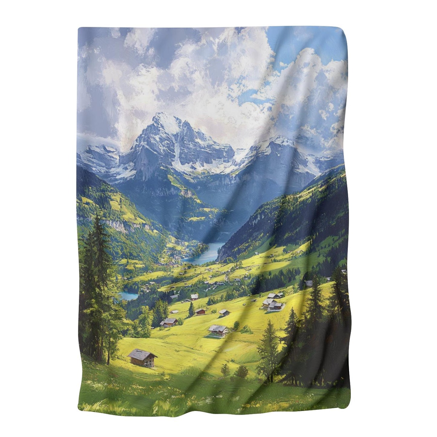 Swiss Alps Harmony Blanket