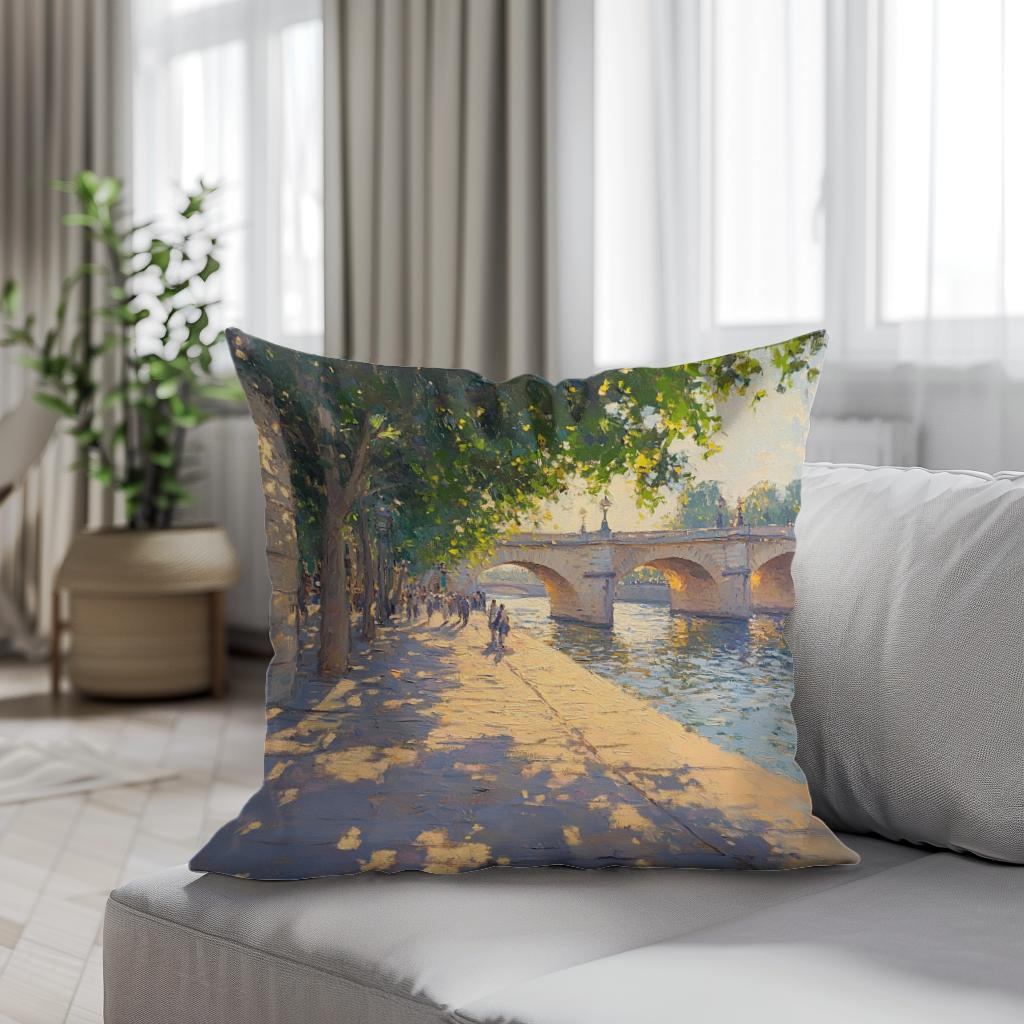 Garonne Stroll Cotton Cushion