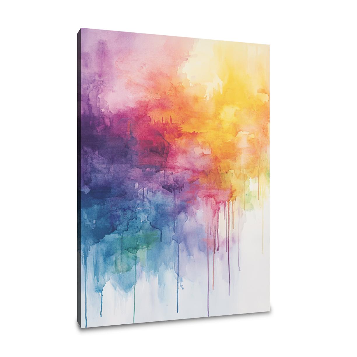 Vivid Descent Canvas