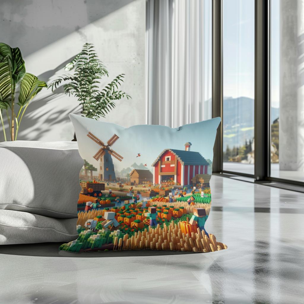 Harvest Haven Cotton Cushion