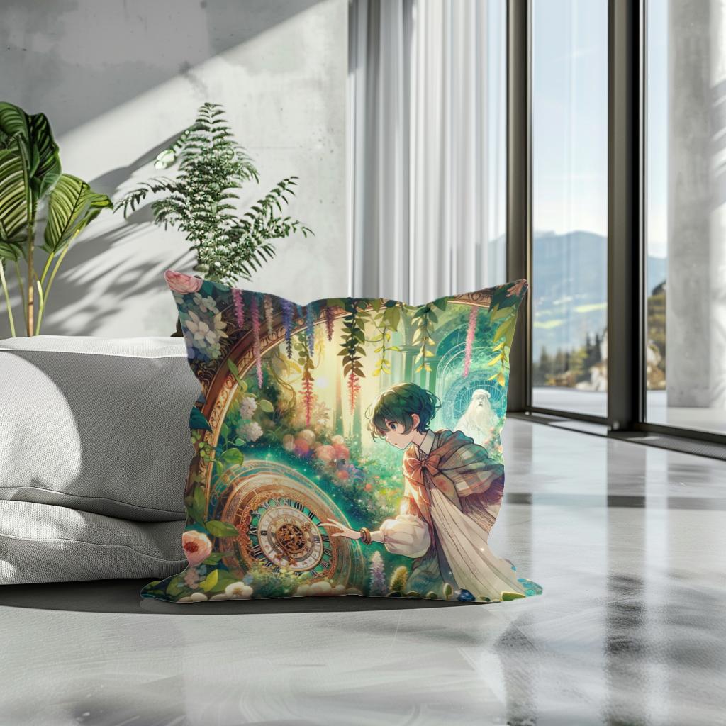 Timeless Garden Discovery Cotton Cushion