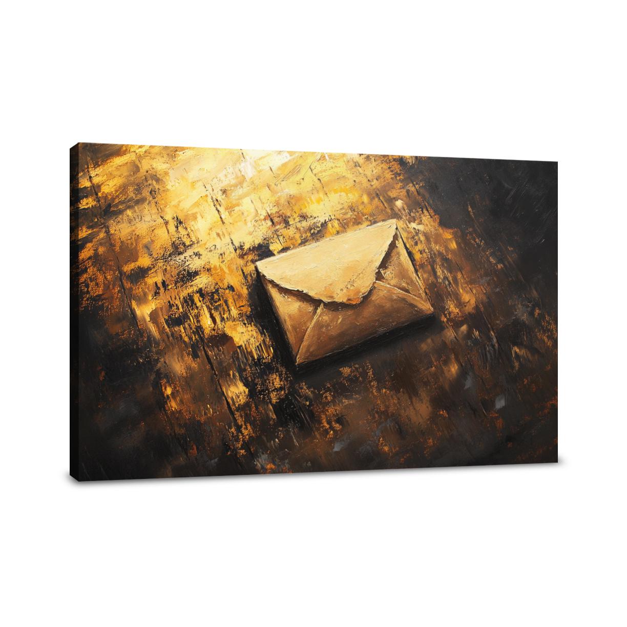 Forgotten Letters Luminescent Canvas
