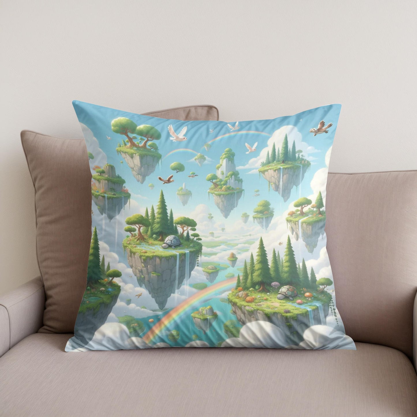 Skyward Isles Cotton Cushion