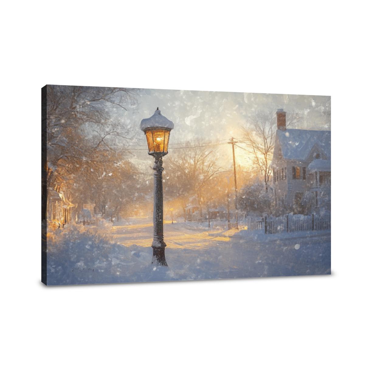 Winter Luminescence Canvas