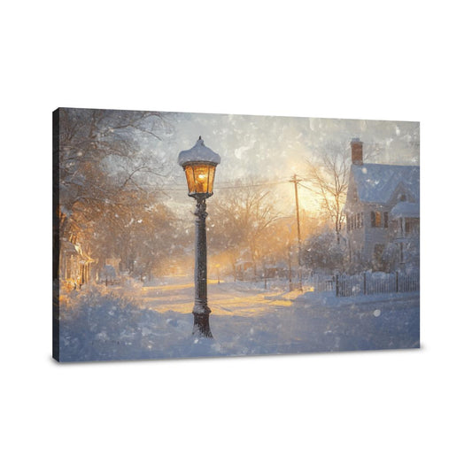 Winter Luminescence Canvas