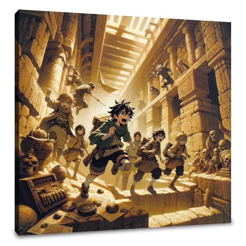 Ruins Quest Chronicles Canvas