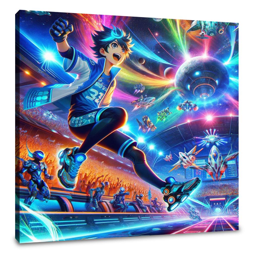Interstellar Sports Showdown Canvas