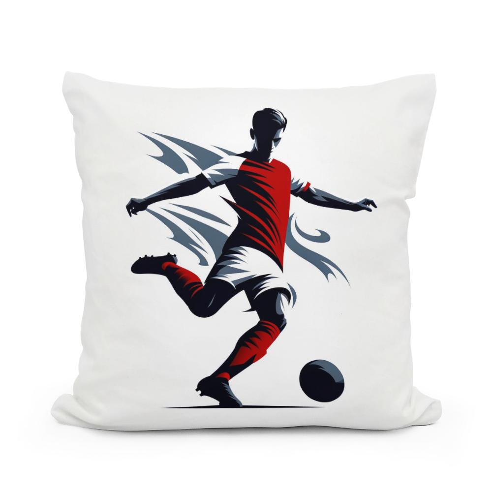 North London Red Cotton Cushion