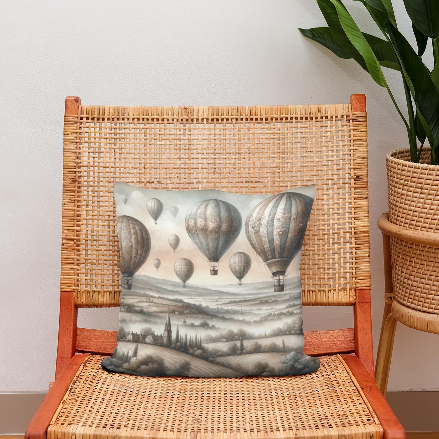 Victorian Skies Cotton Cushion