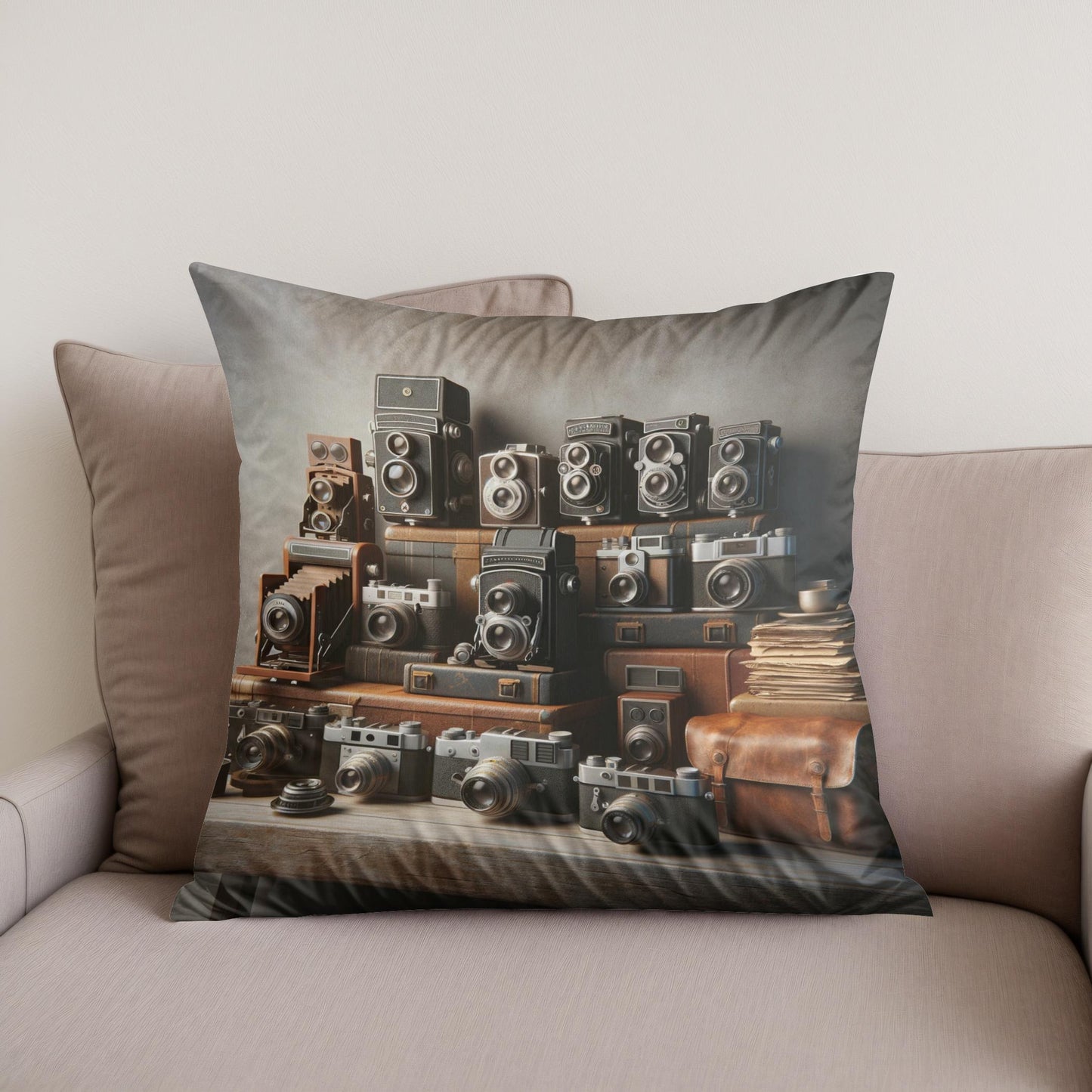 Timeless Capture Cotton Cushion