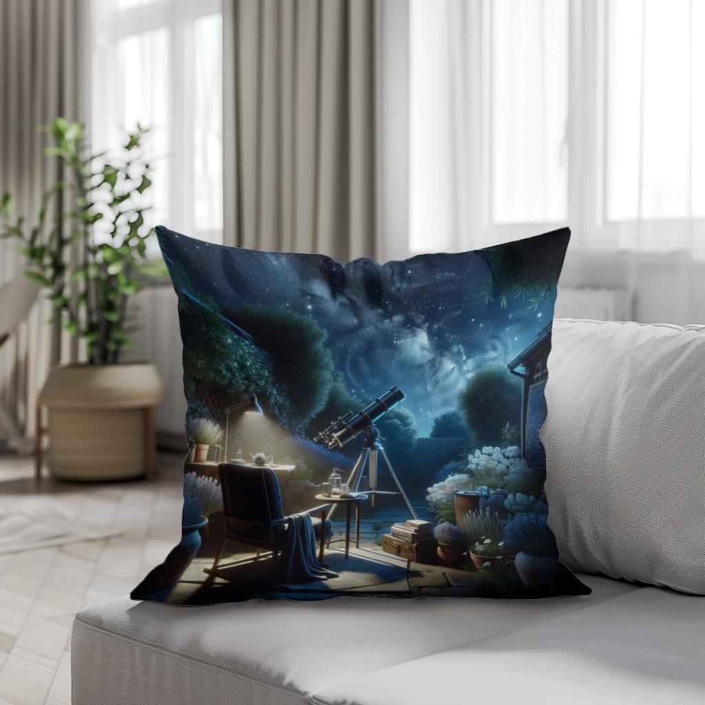 Starry Sojourn Cotton Cushion