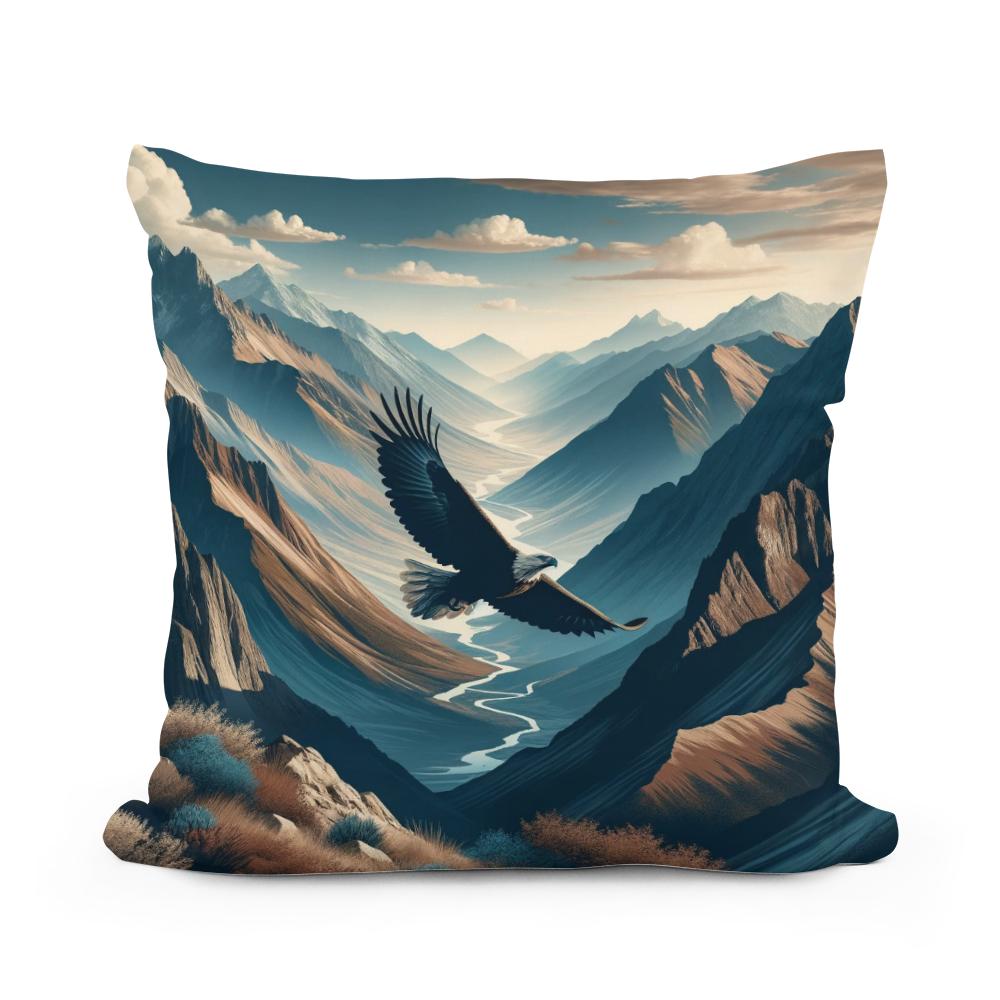 Soaring Heights Cotton Cushion