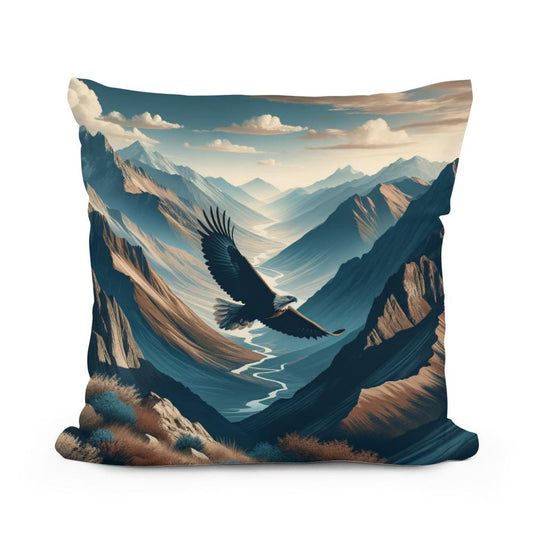 Soaring Heights Cotton Cushion