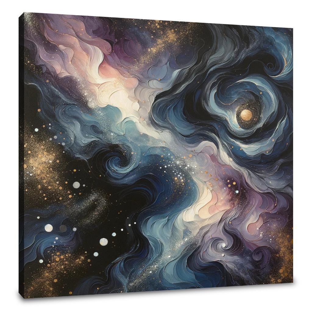 Cosmic Whispers Canvas