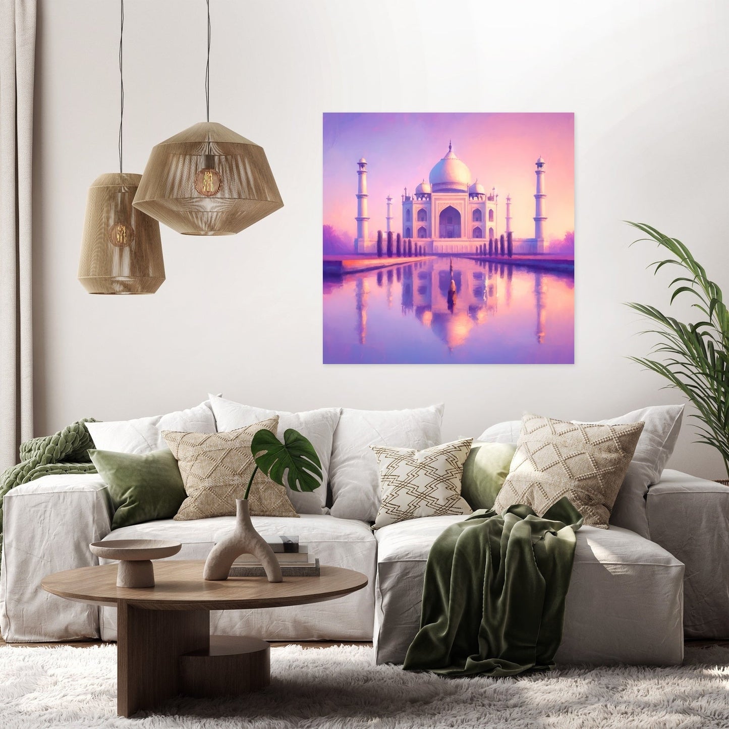 Lavender Dusk Canvas