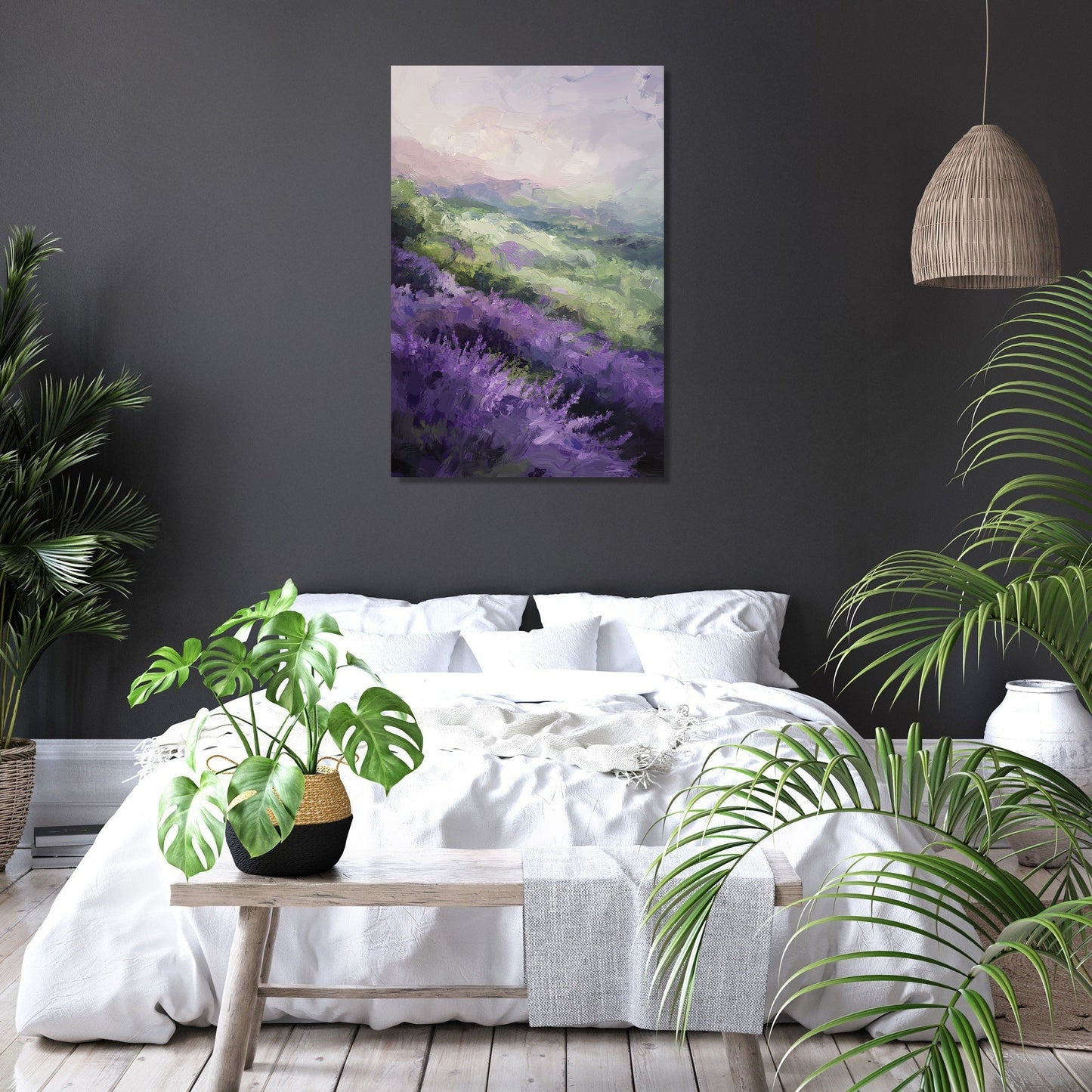 Lavender Fields Canvas