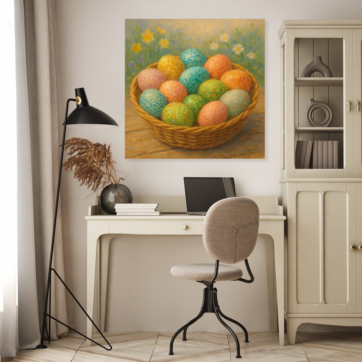 Easter Egg Bounty Canvas