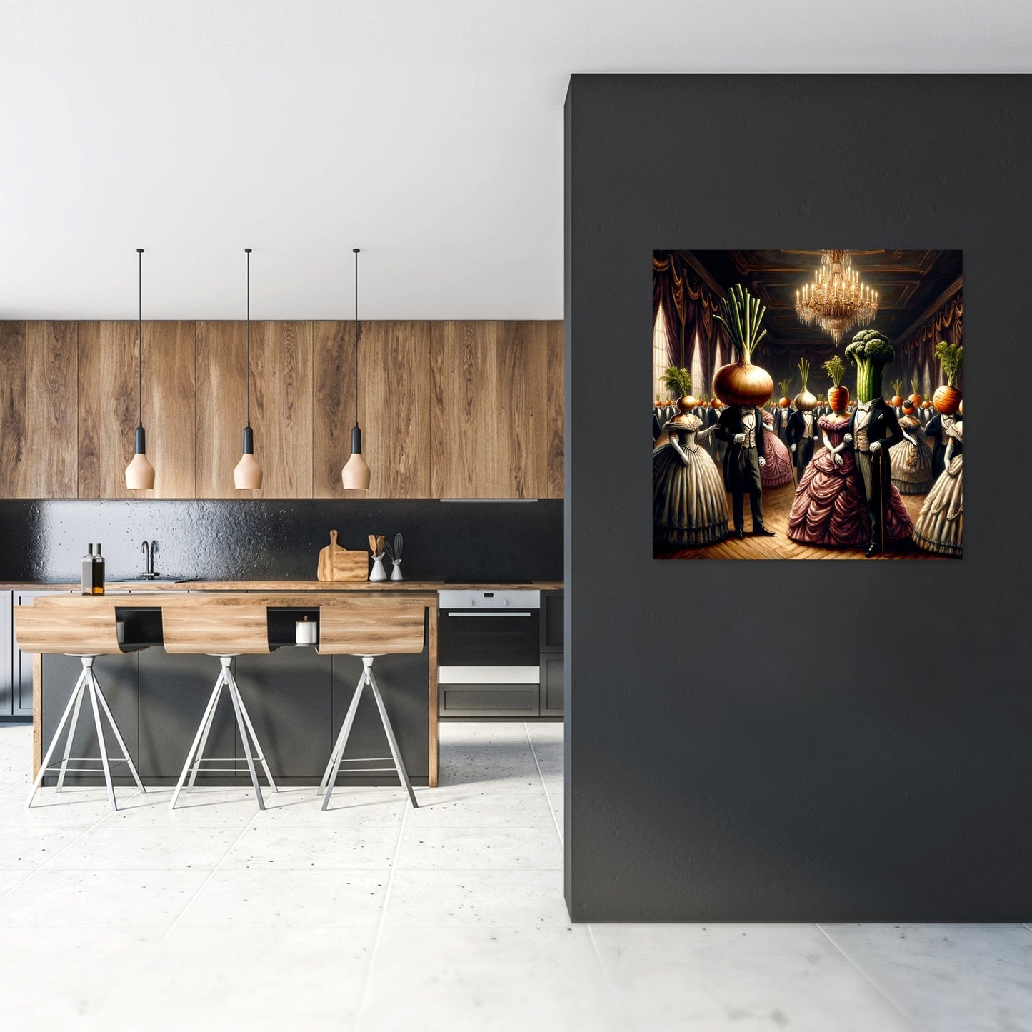 Victorian Vegetable Gala Canvas
