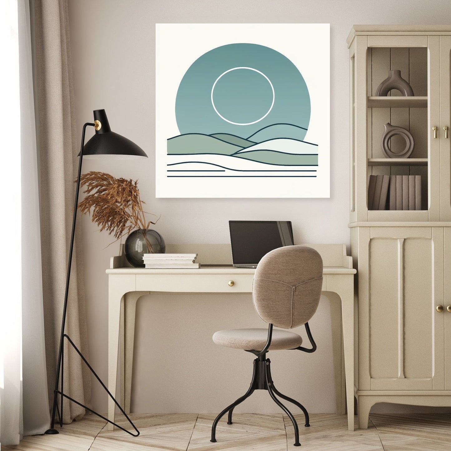 Subtle Harmony Canvas