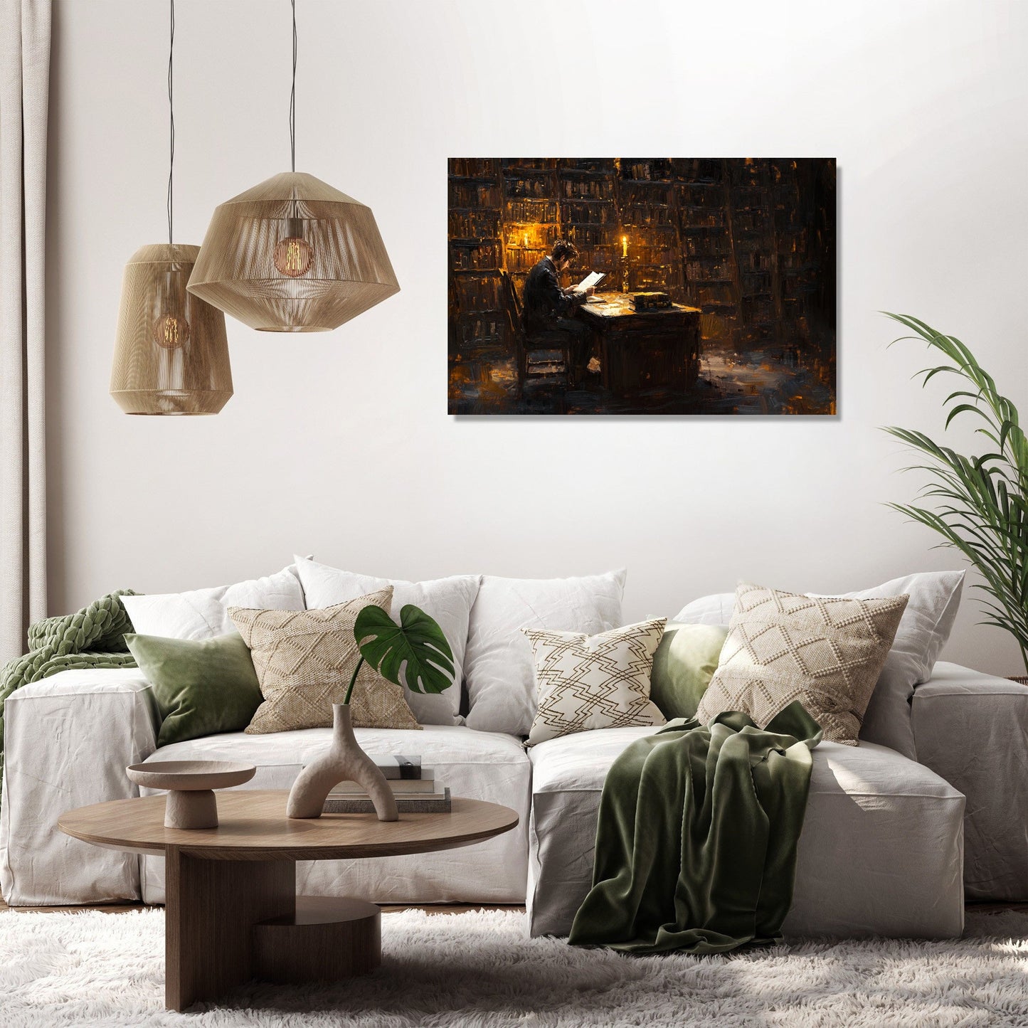 Writer's Parchment Canvas