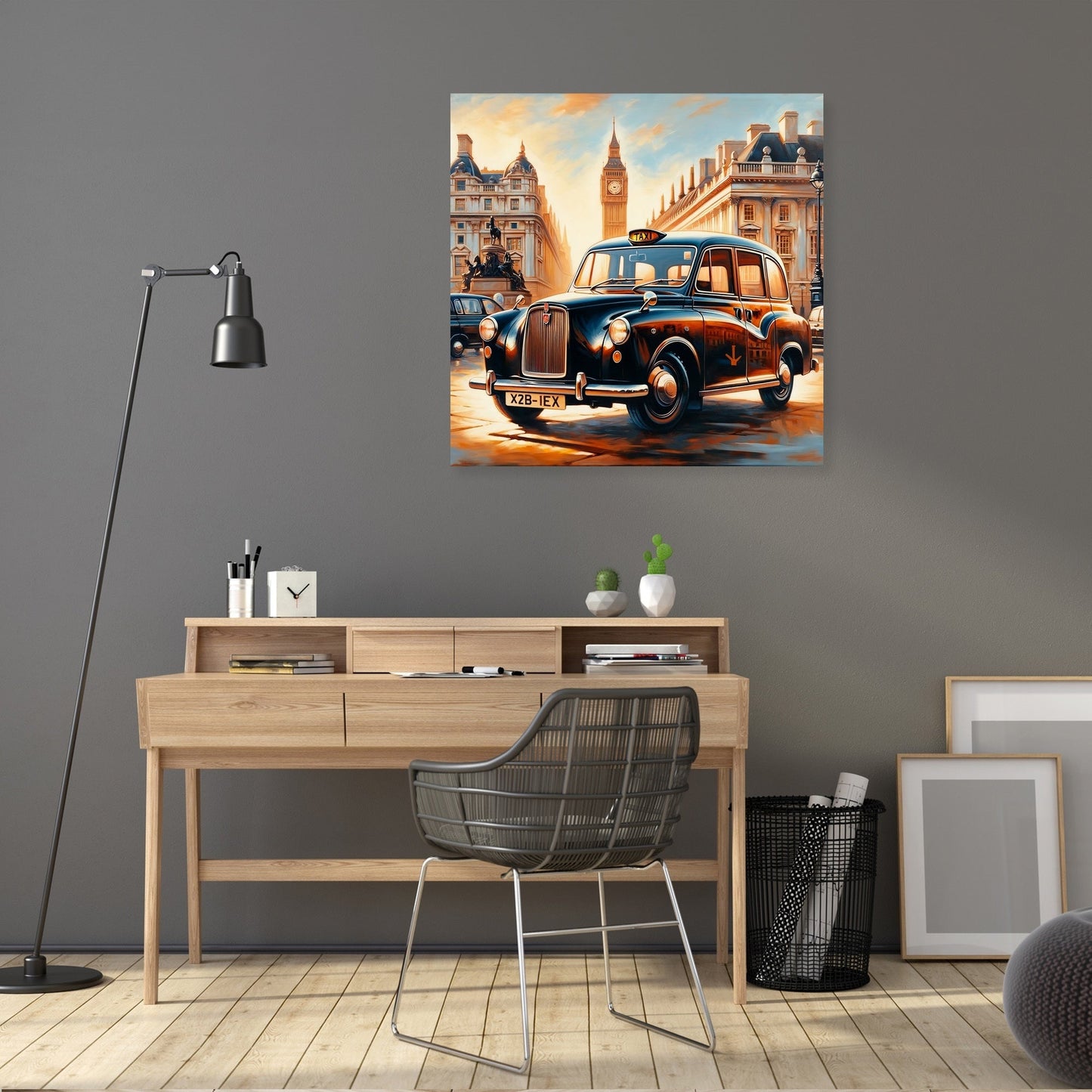 Timeless Journey London Taxi Canvas