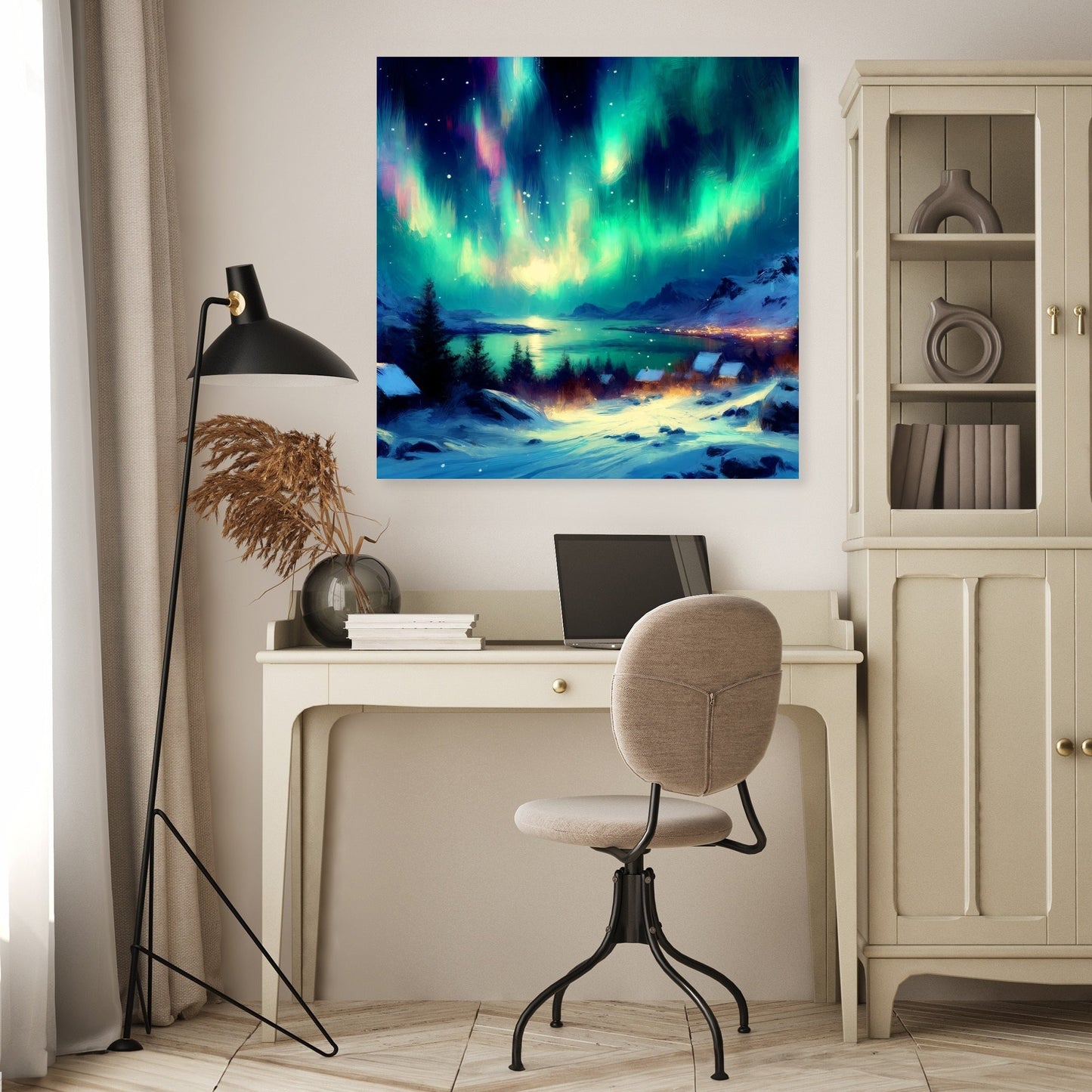 Northern Lights Magic Canvas