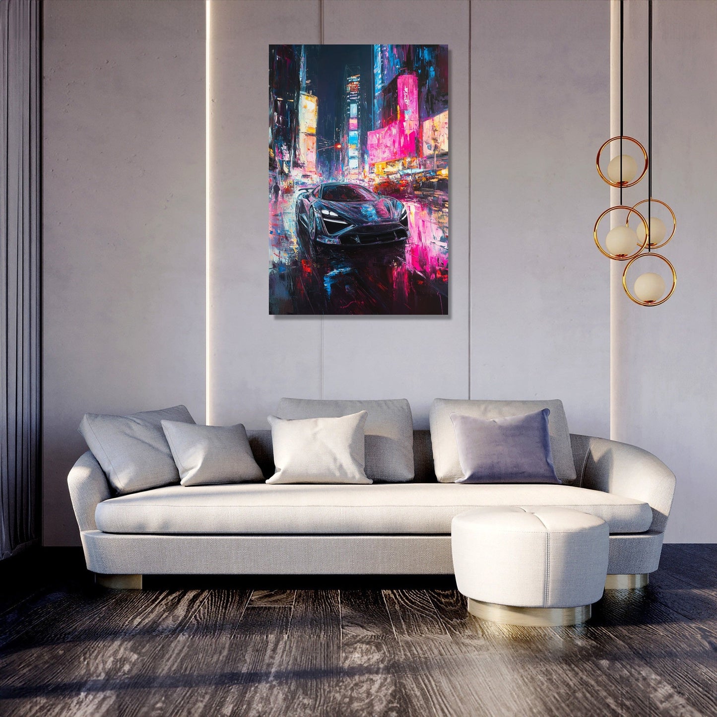 Electric Revolution Canvas