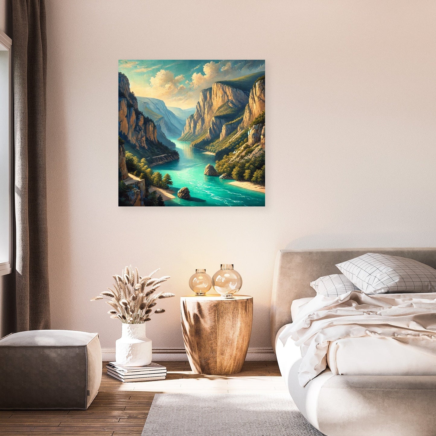 Verdon Gorge Grandeur Canvas