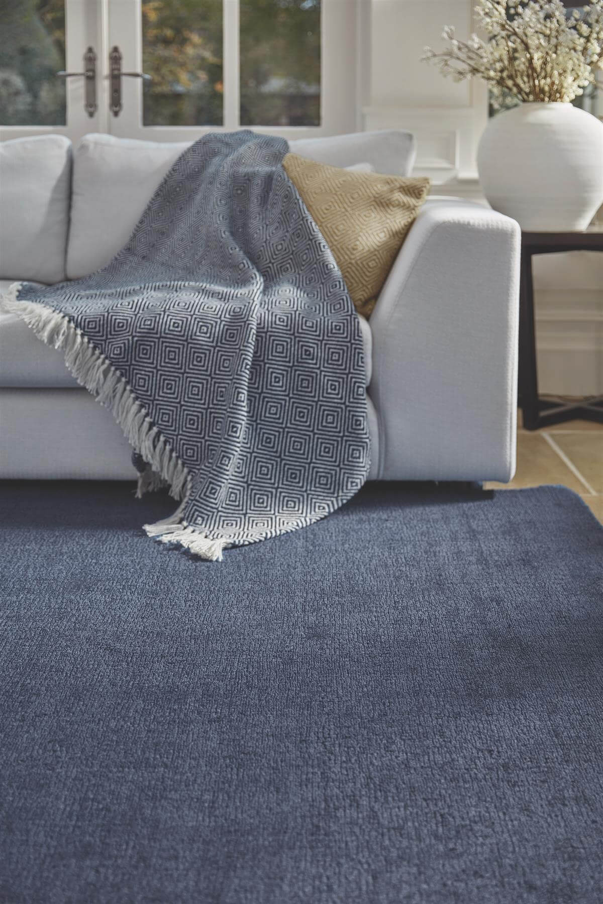 Reef Navy Eco-Friendly Rug