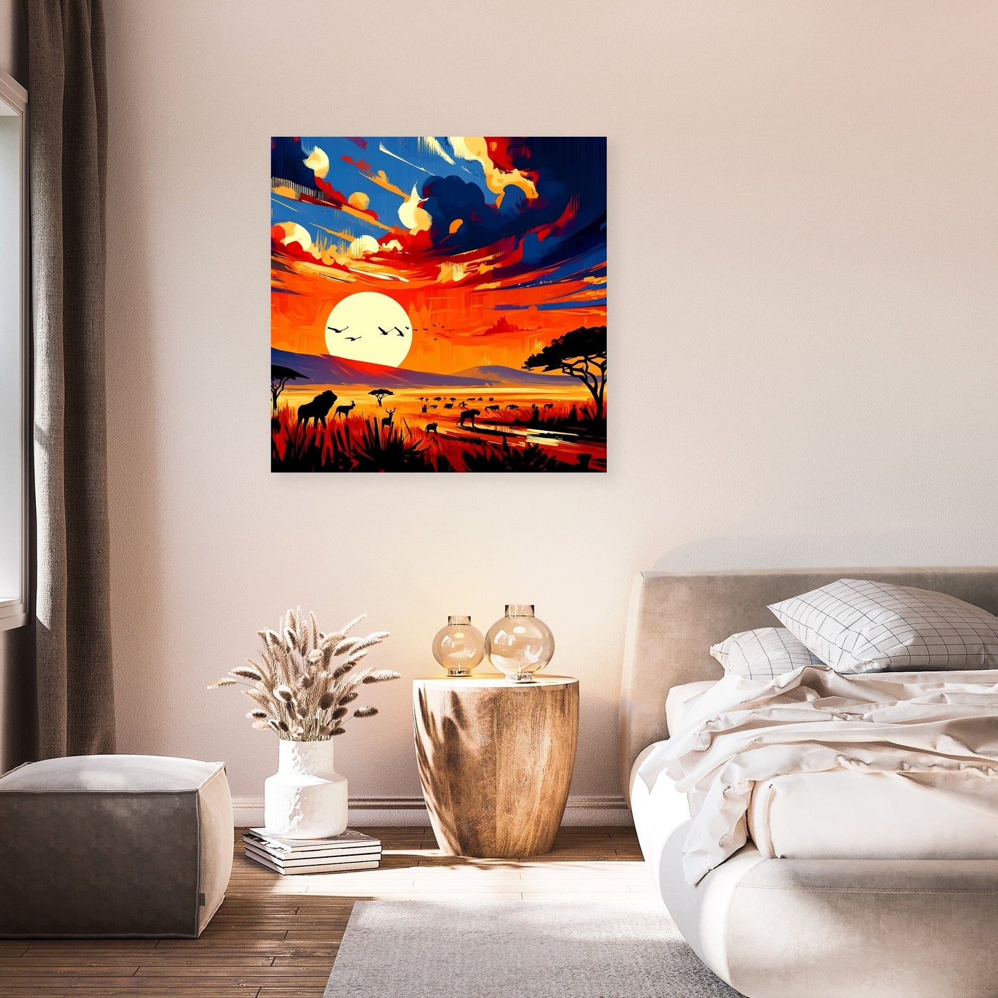 Serengeti Sunrise Canvas