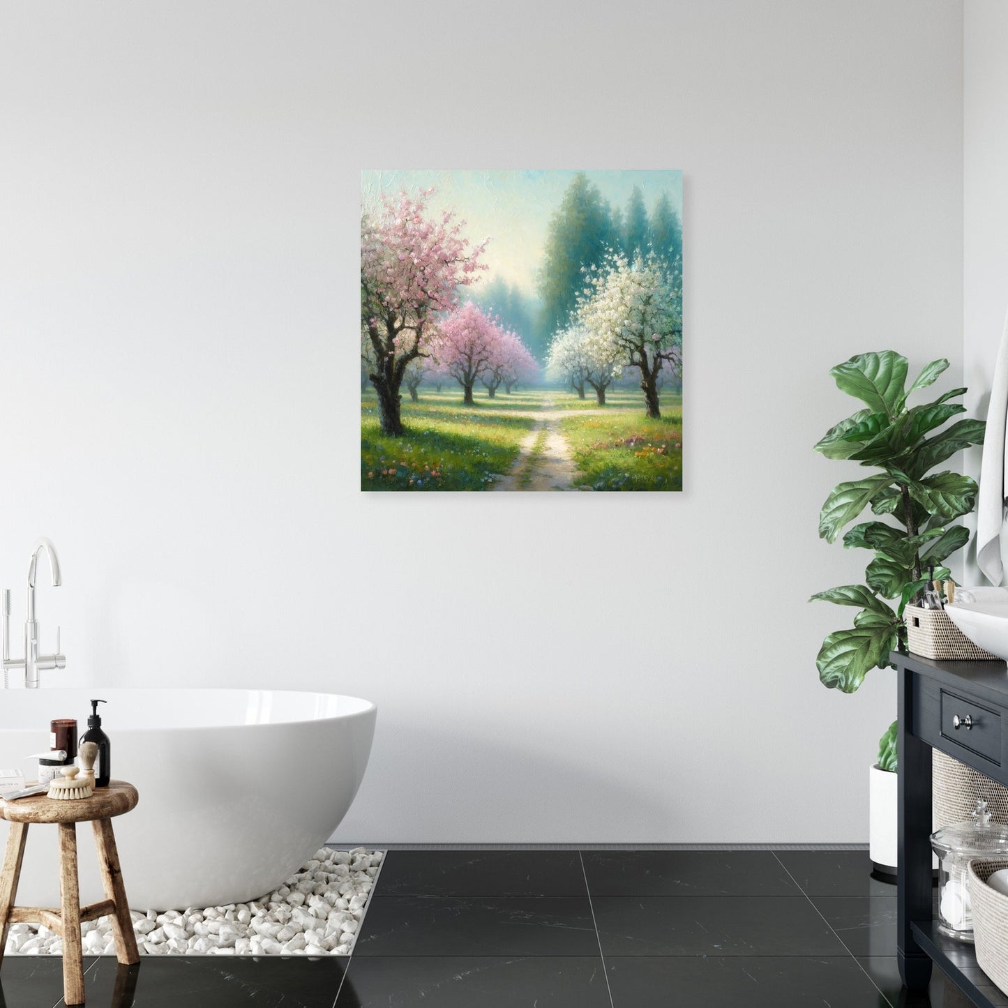 Orchard in Bloom Canvas