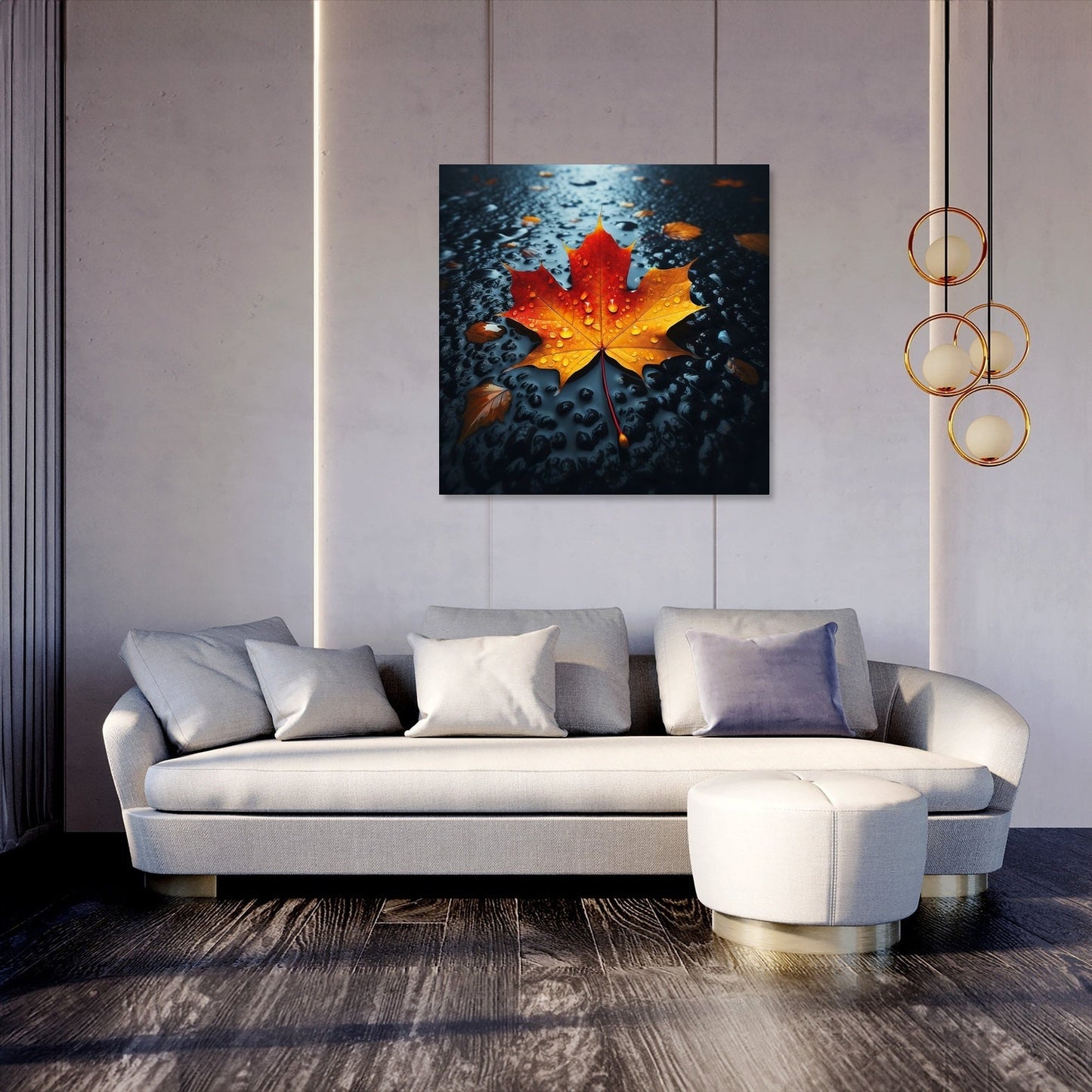 Autumn Contrast Canvas