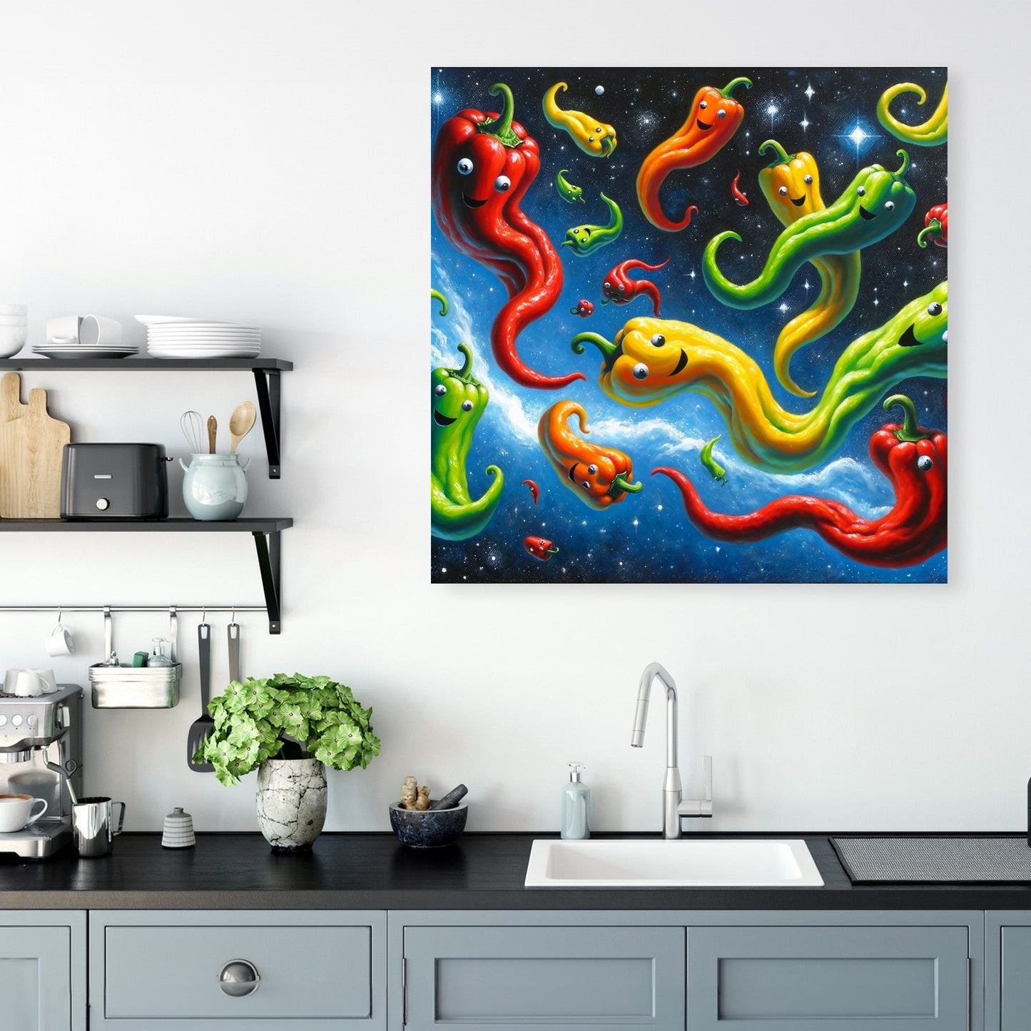 Peppers' Artistic Play Canvas