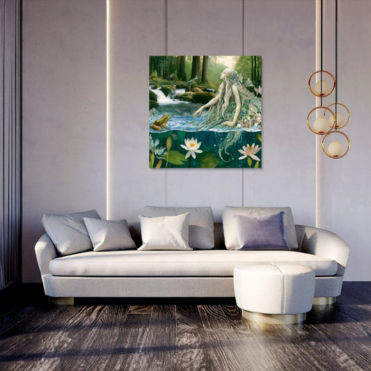 Forest Stream Undine Canvas