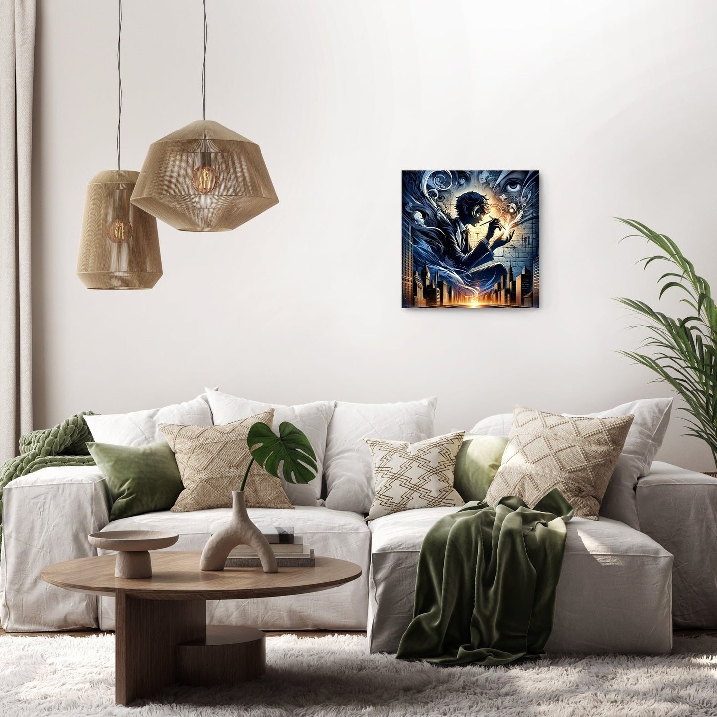 Enigmatic Dusk Puzzle- Manga Canvas