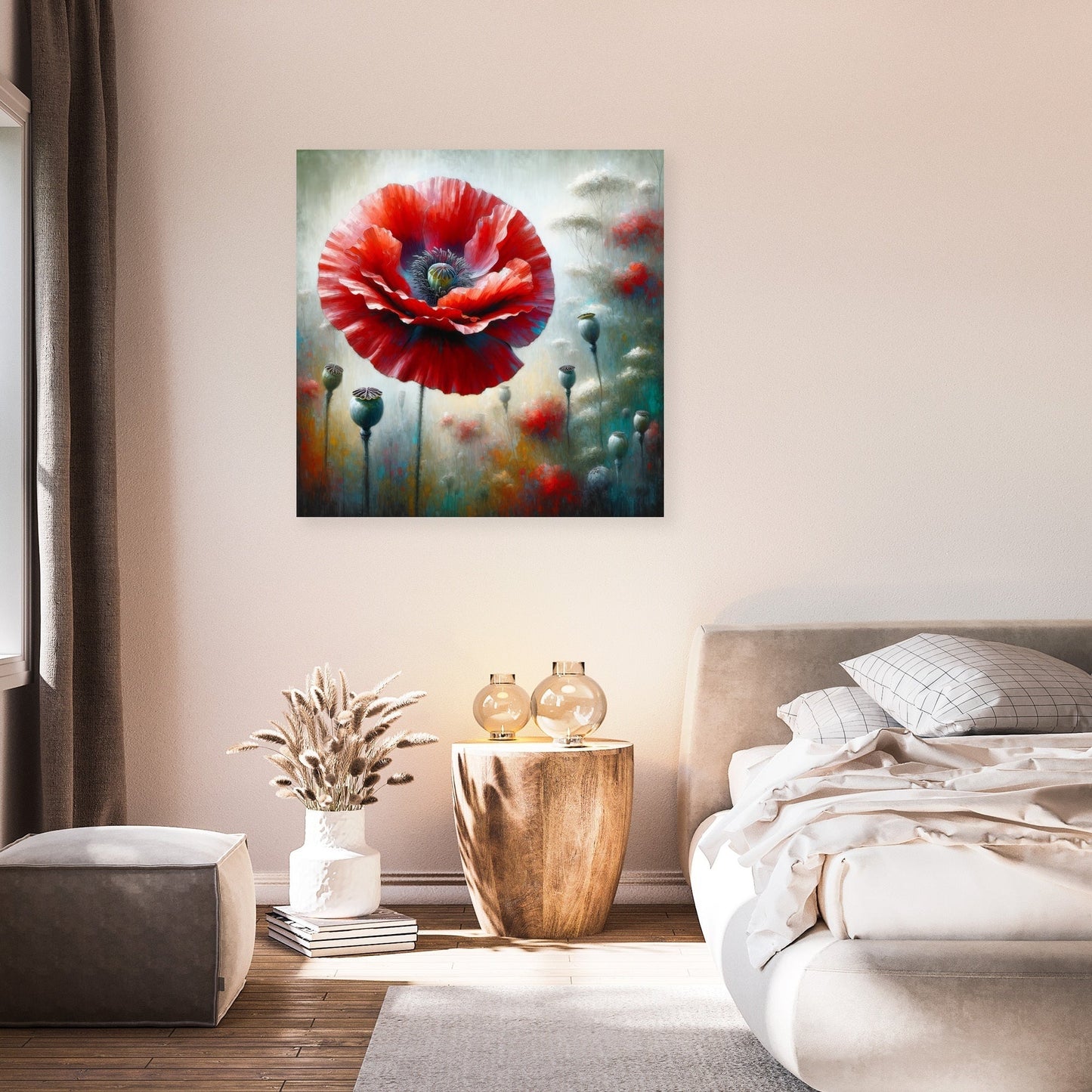 Solitude in Bloom Canvas