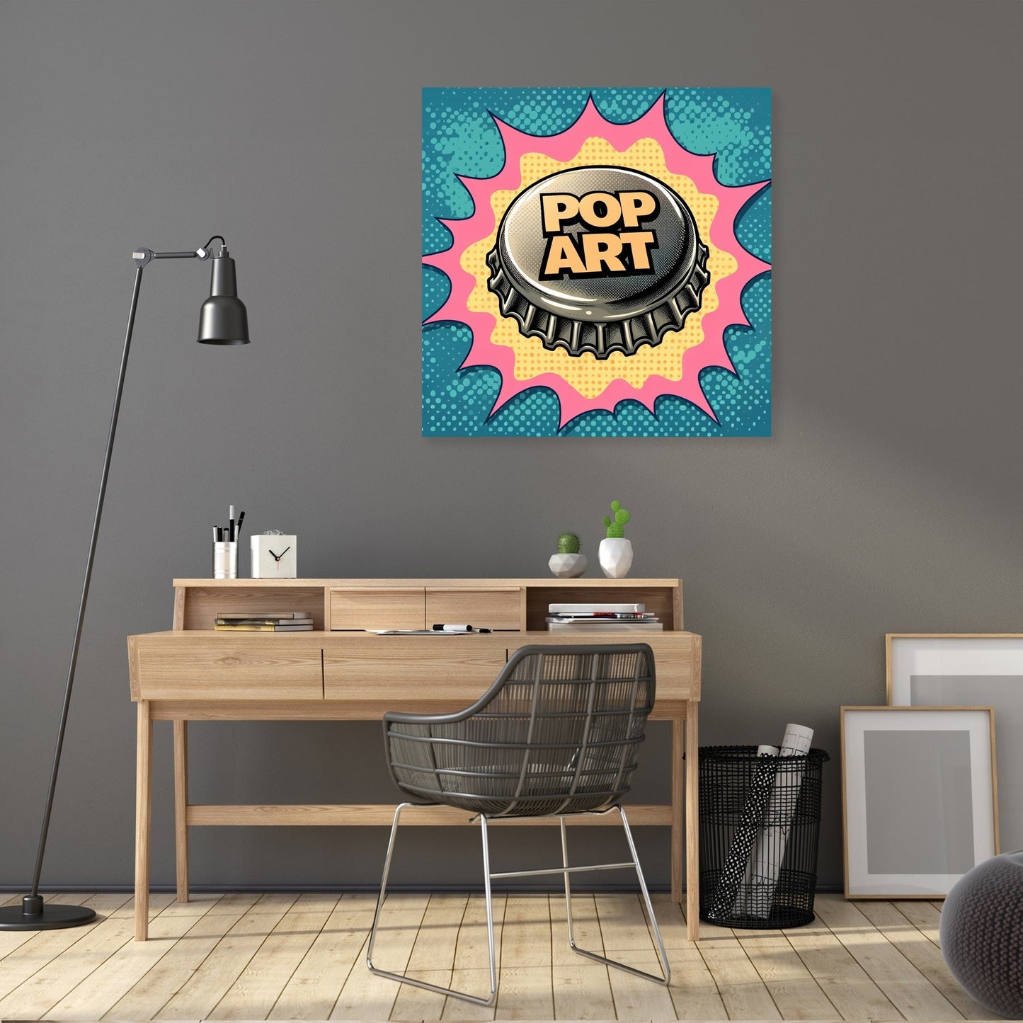 Pop Art Cap Canvas