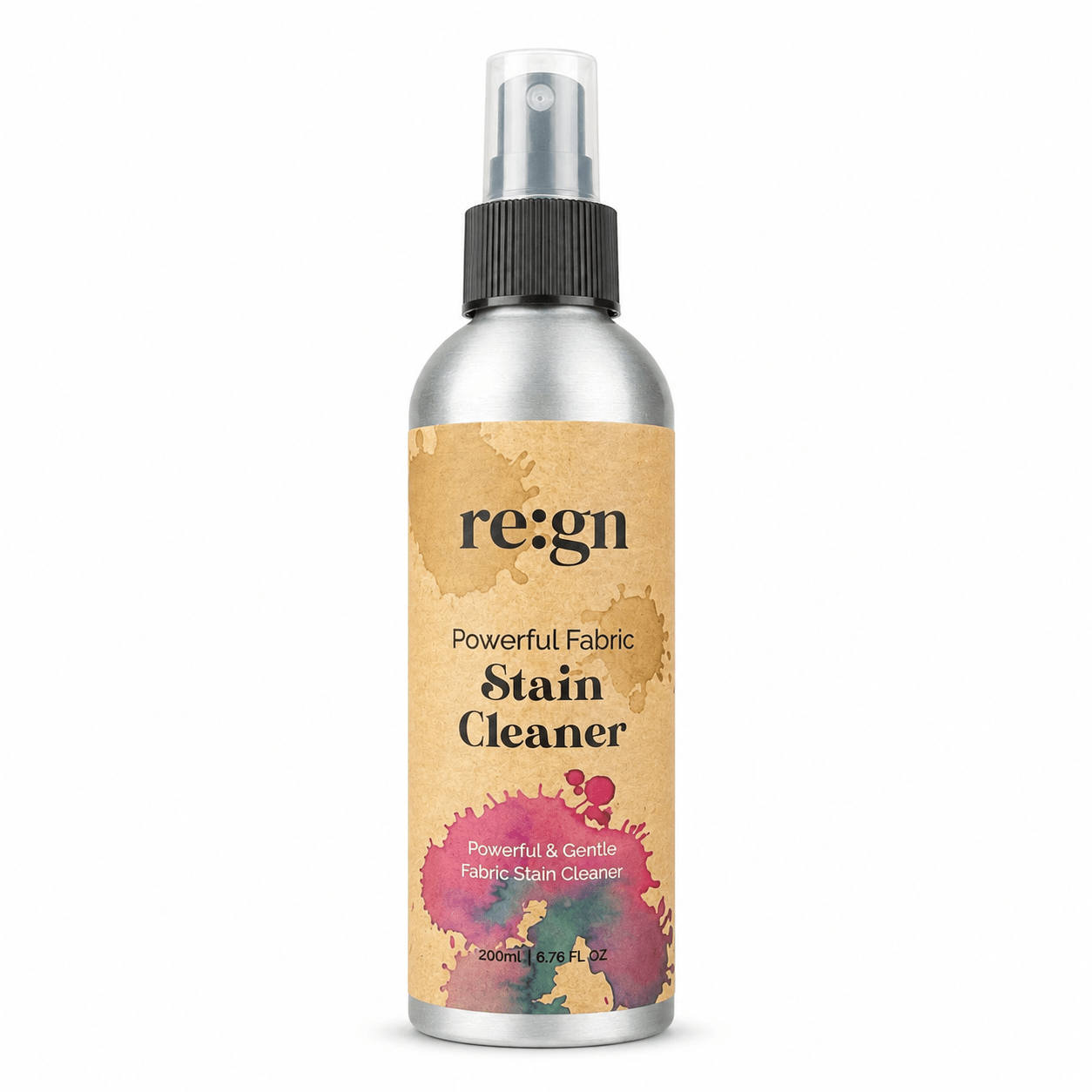 Fabric Stain Cleaner Spray 200ml | Plant-Based Pre-Wash Stain Remover | By re:gn