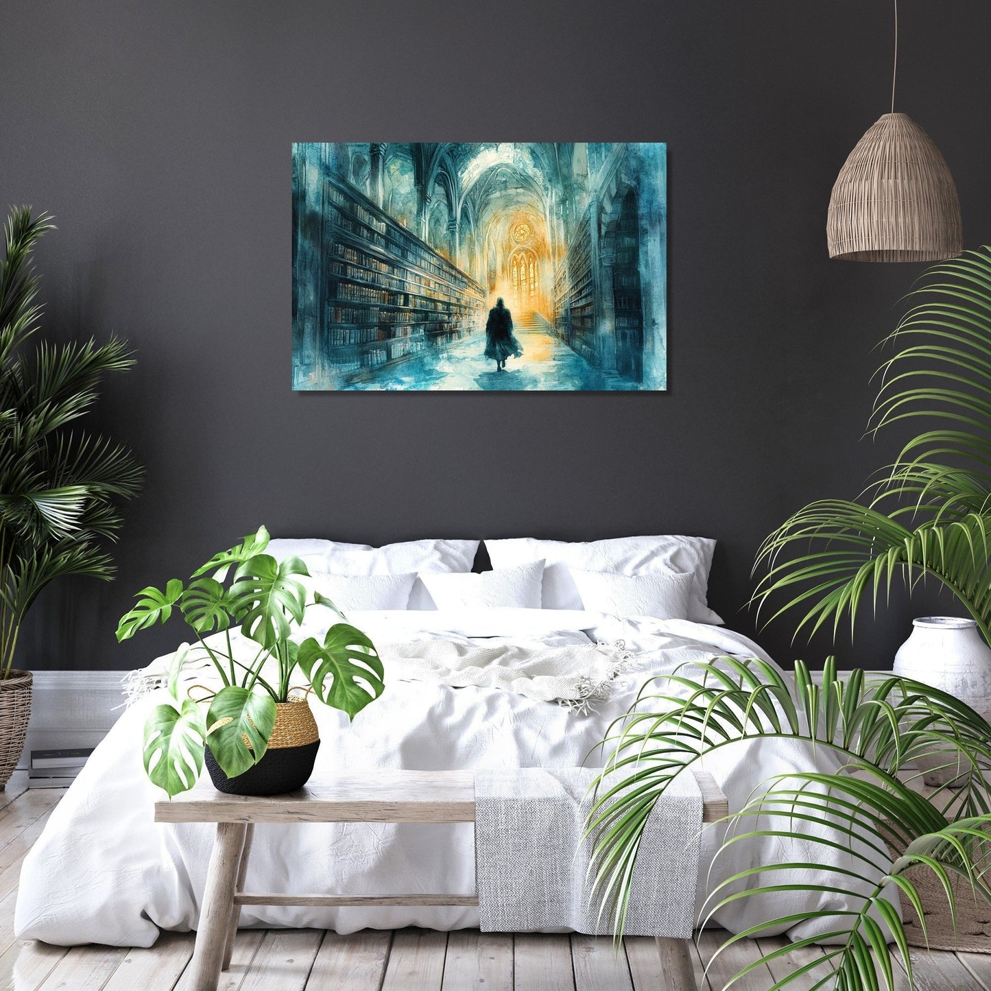 Assassin's Pursuit Library Canvas