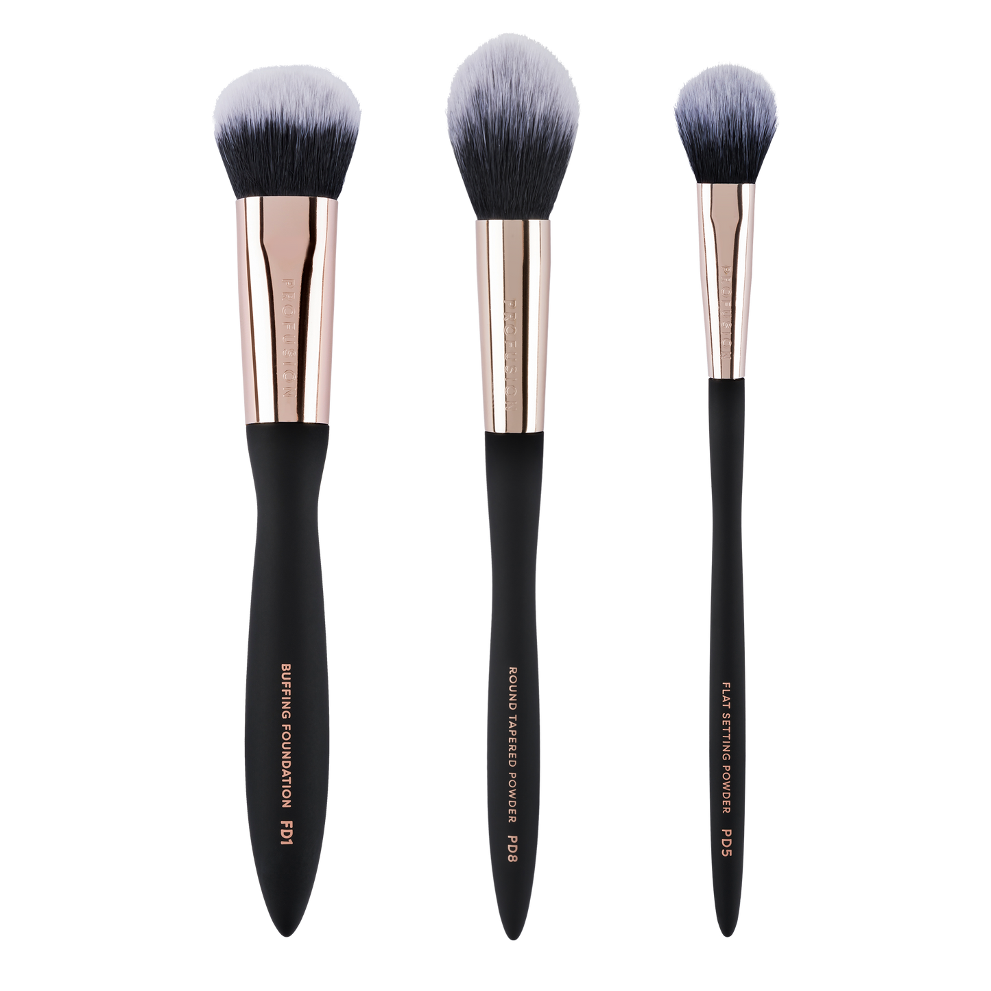 Face Essential - 3PC  Face Brush Set