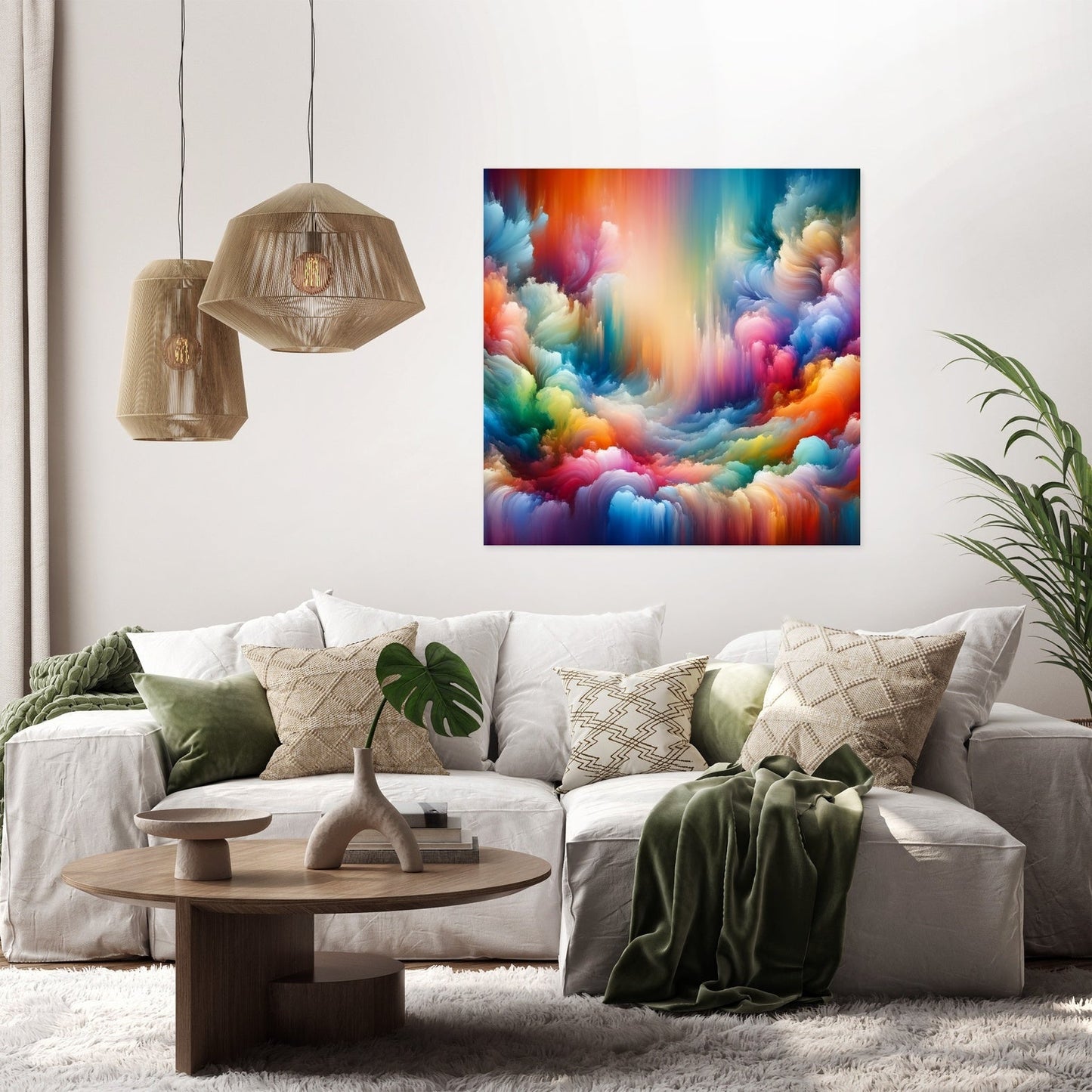 Colorful Silence Canvas