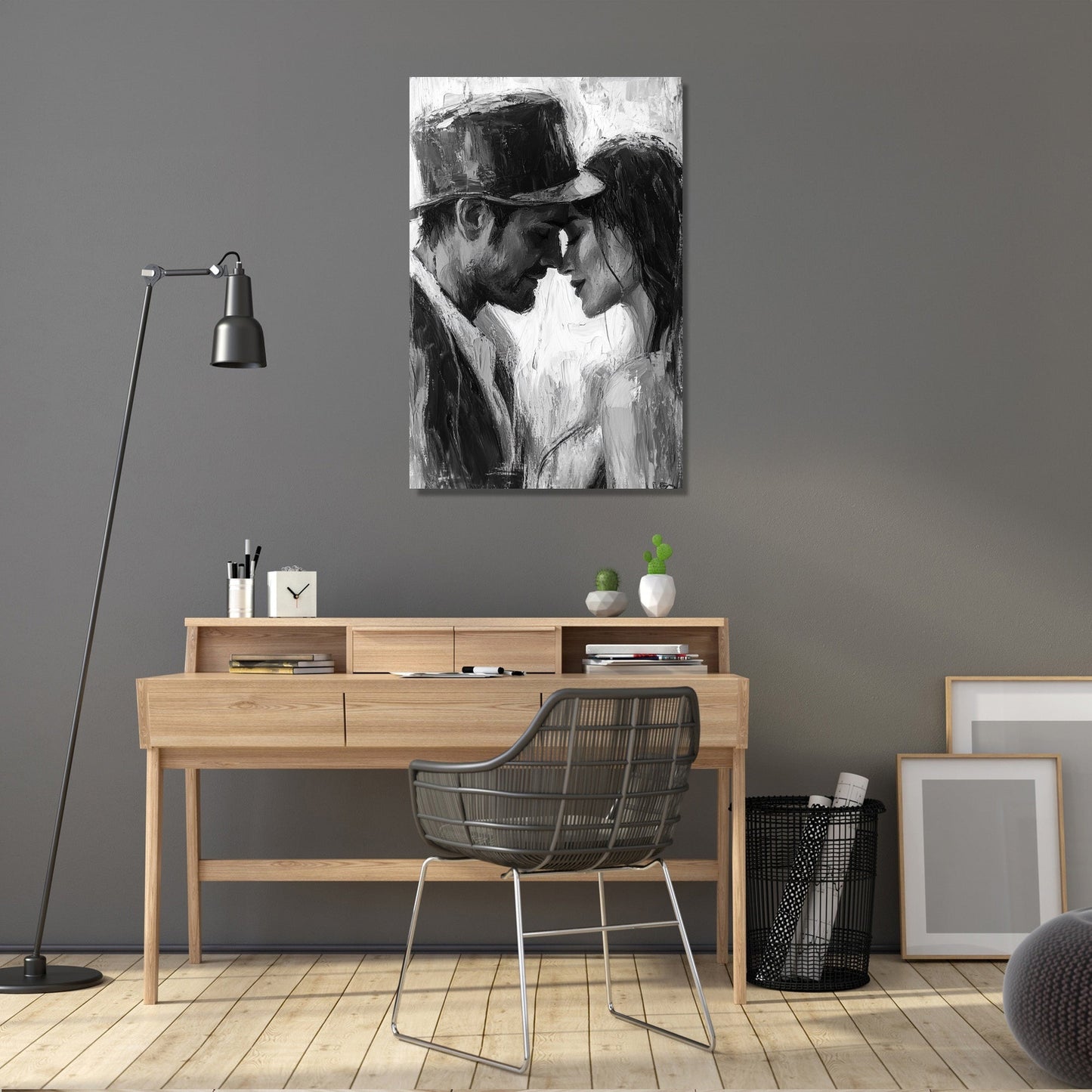 Lovers' Gaze Canvas