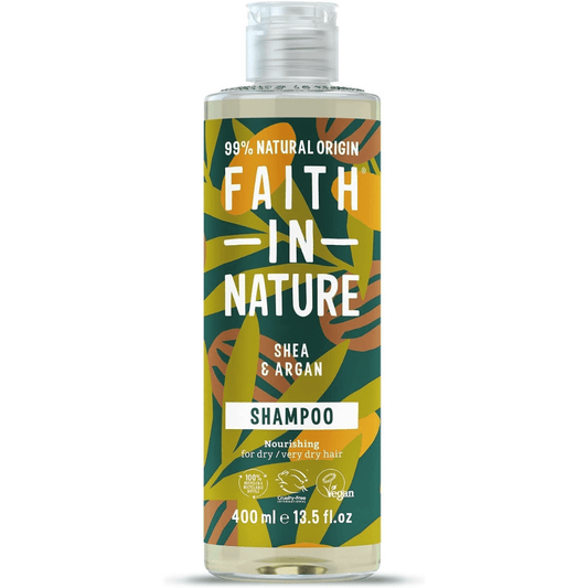 Faith In Nature Shea & Argan Shampoo – 400ml