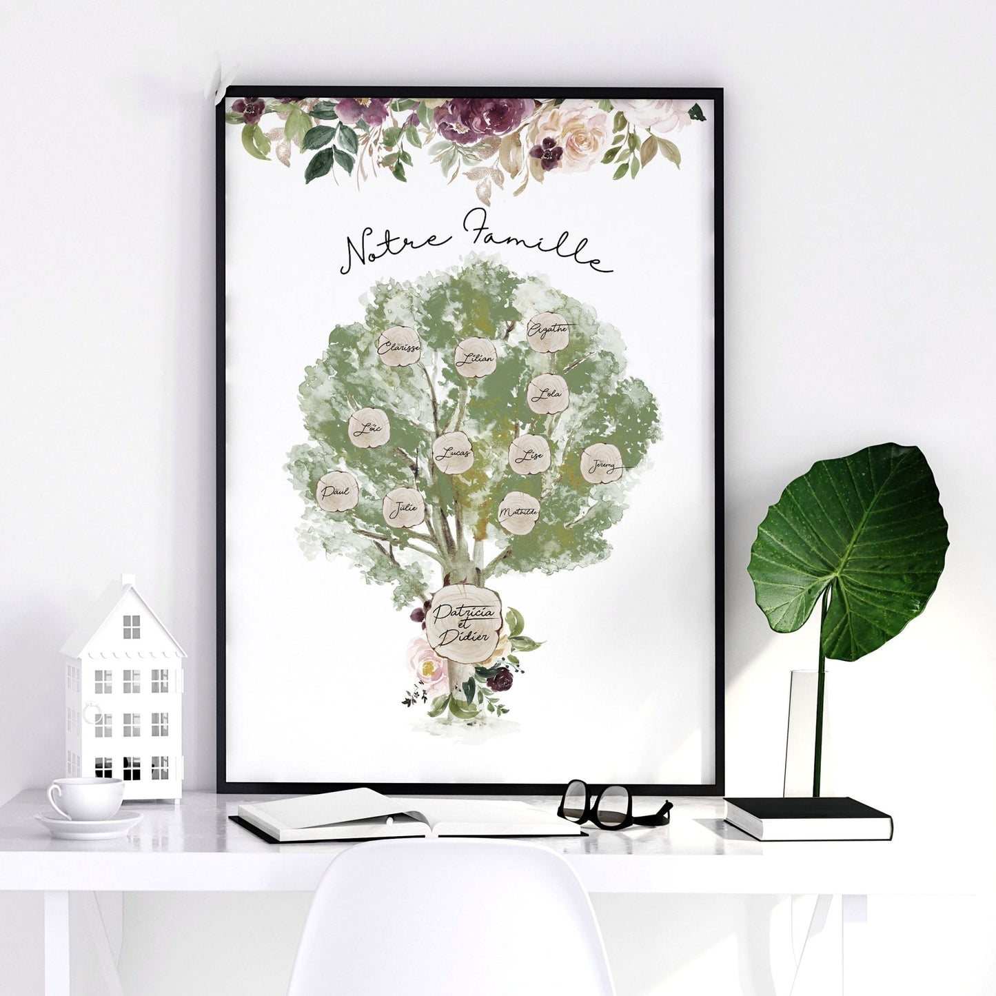 Family Tree Gift | wall art print