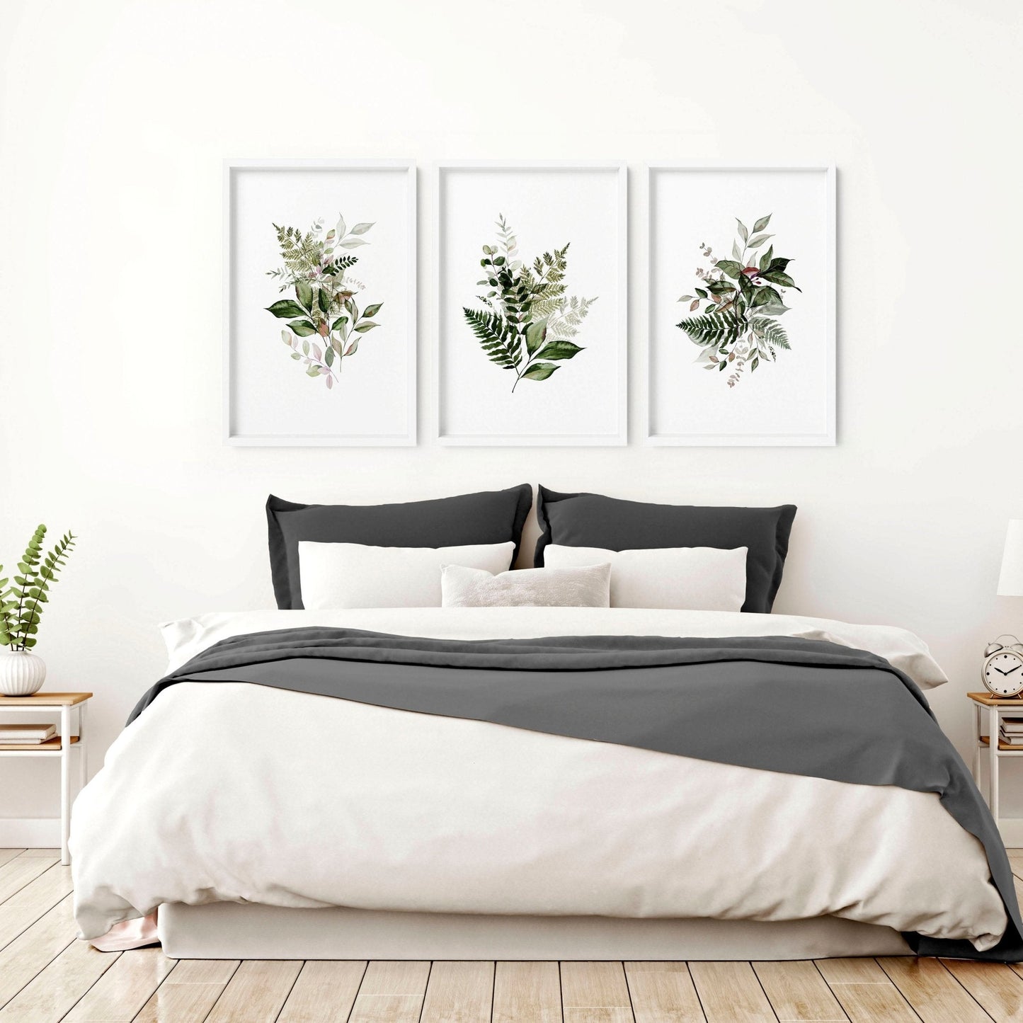 Wall art for bedroom wall | set of 3 wall art prints