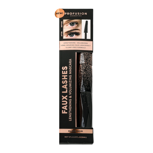 FAUX LASHES | LENGTHENING & VOLUMIZING MASCARA