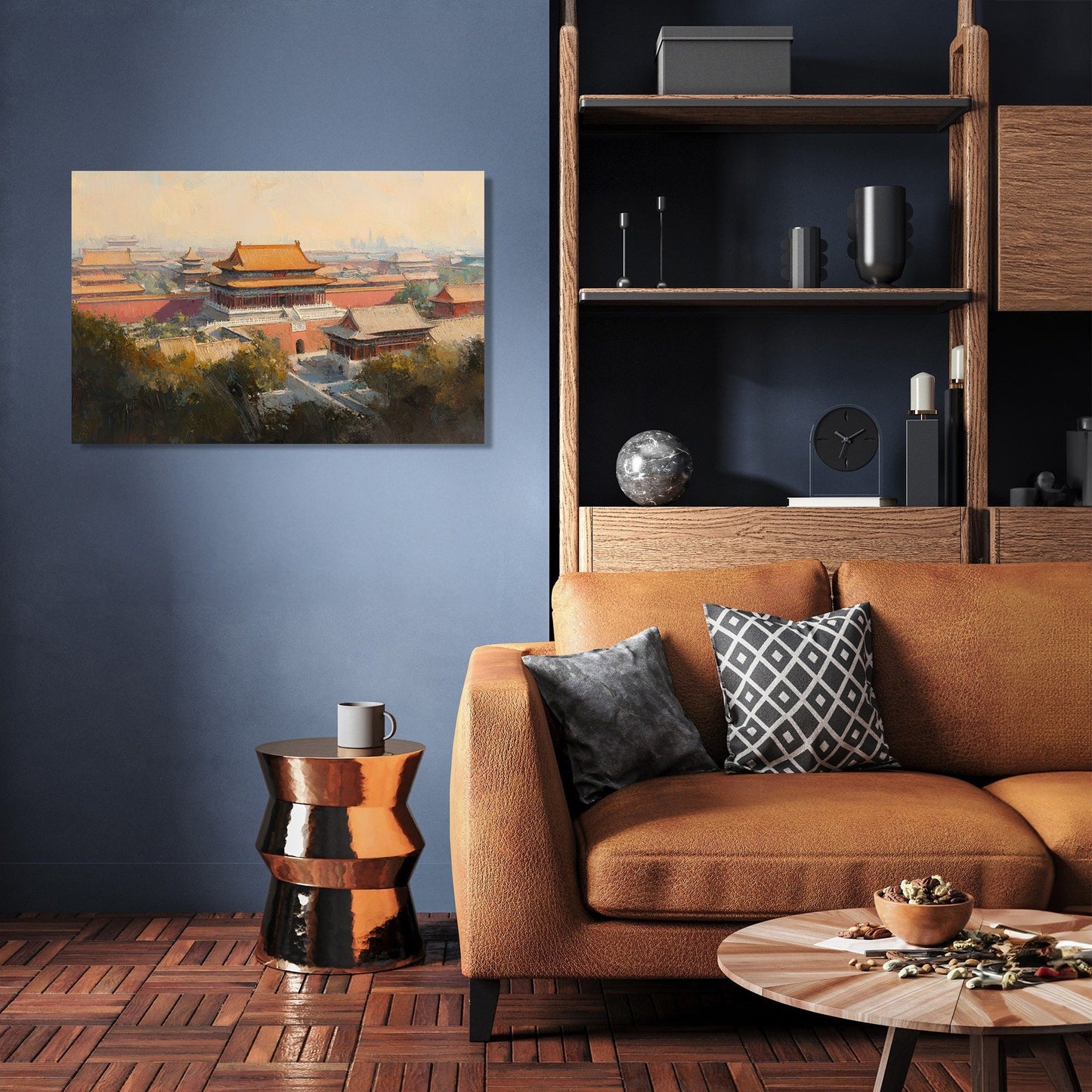 Forbidden City Illumination Canvas
