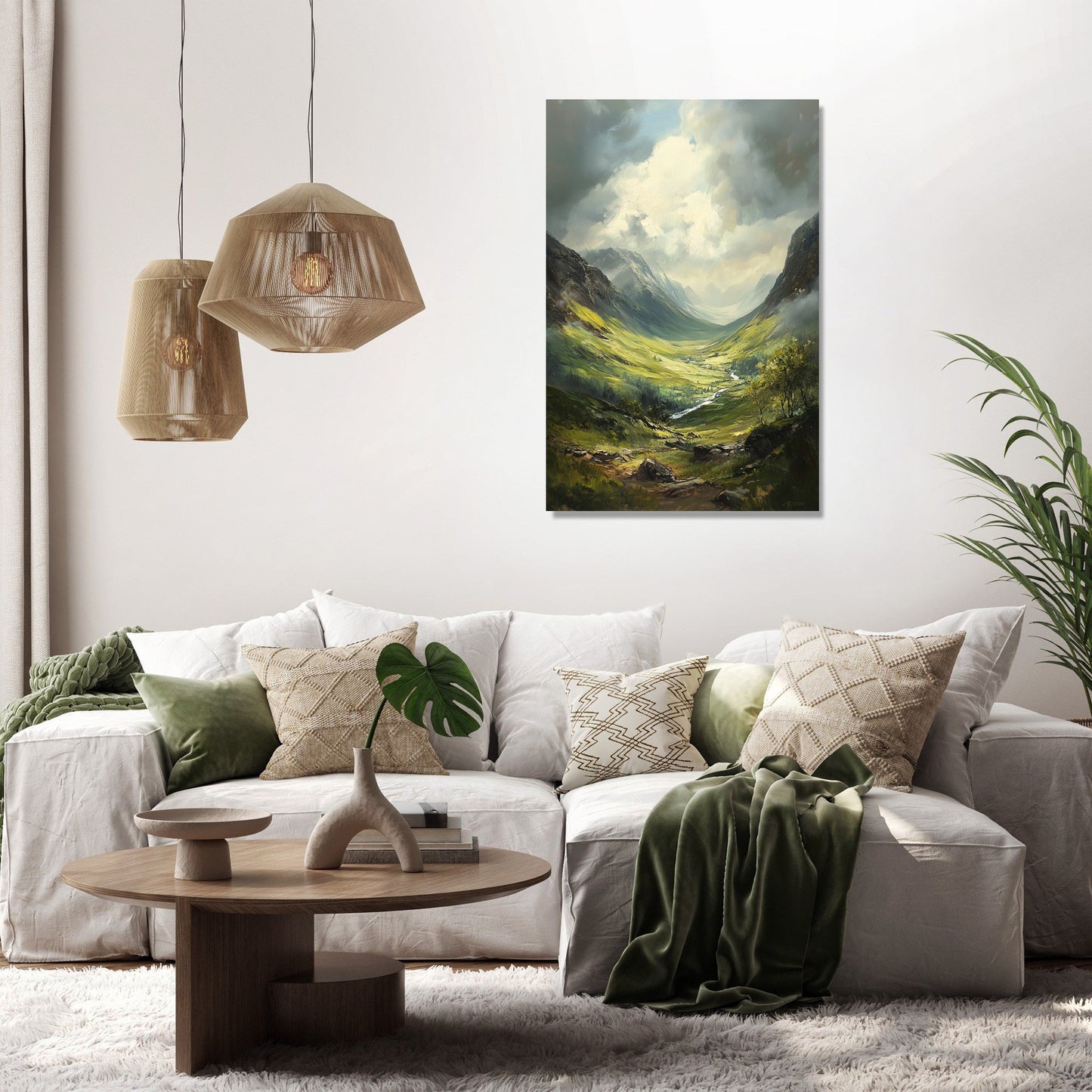 Glen Coe Nature Canvas