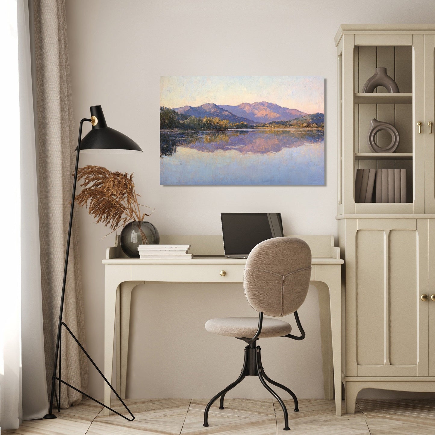 Peace Begins Here Canvas