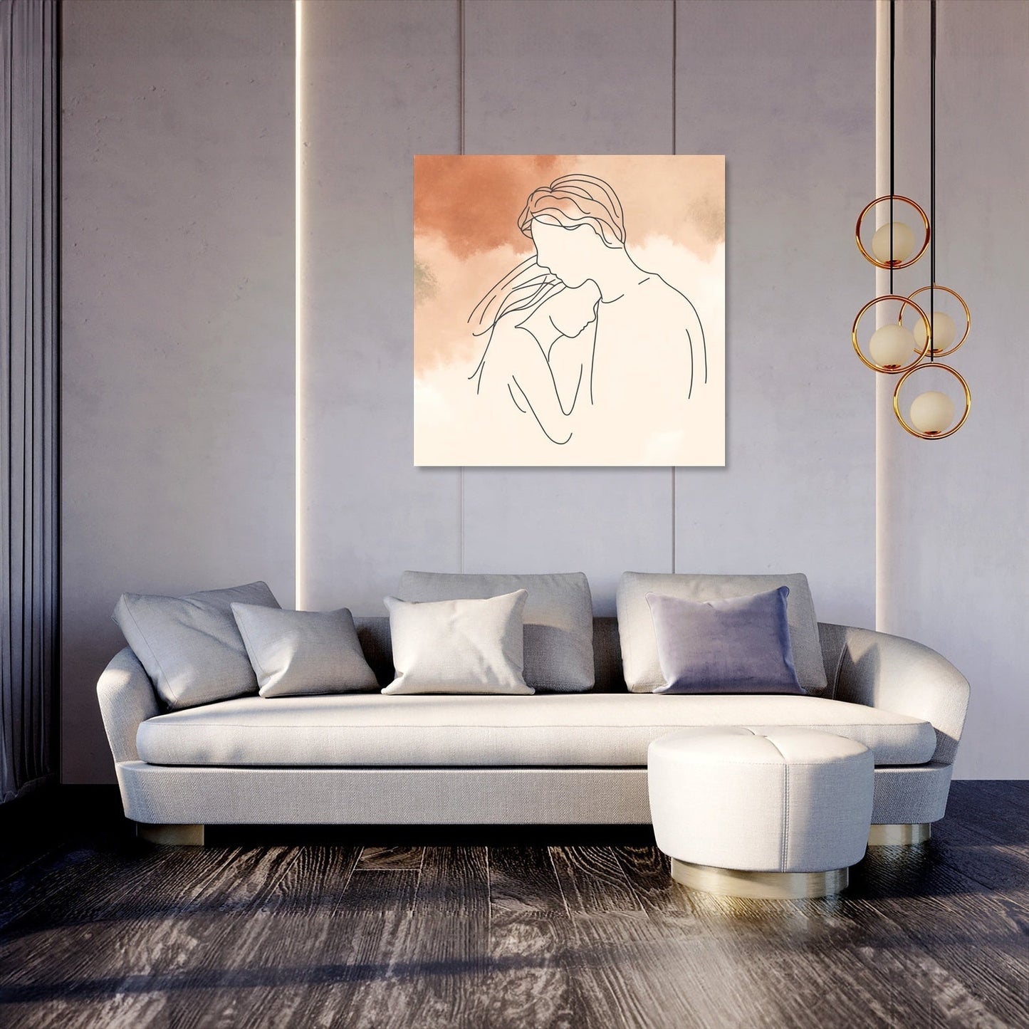 Embrace of Love Canvas